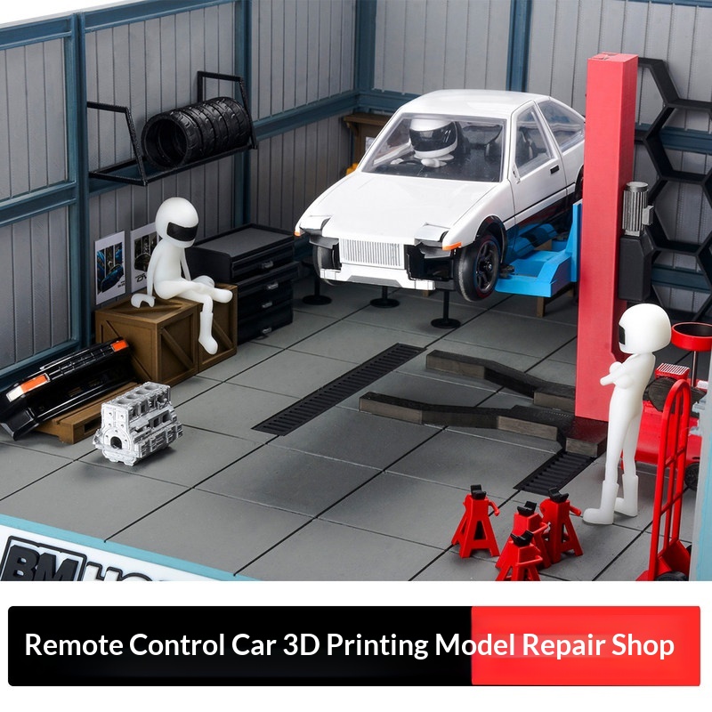 Workshop Tools 3D Model - BM HOBBY 1/24 Scale RC Car