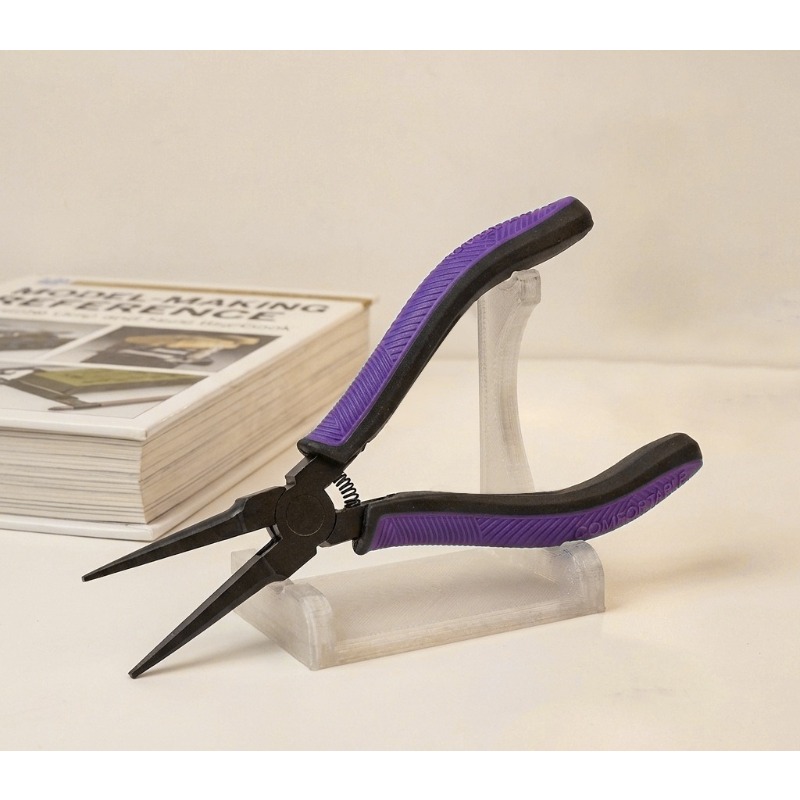 Workshop Tools 3D Model - Support Removal Pliers Flat Nose Tip