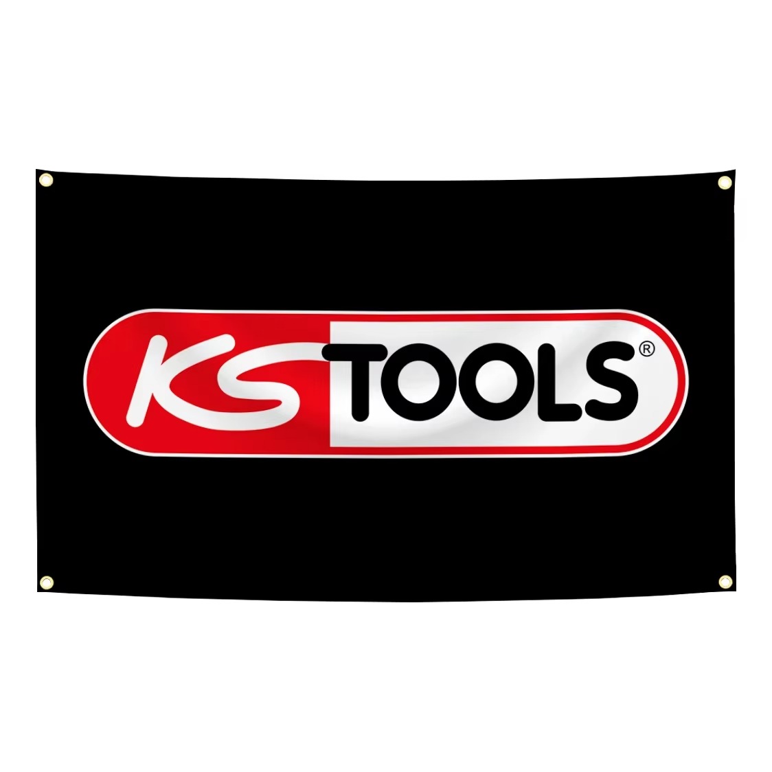 Ks Tools Workshop - KS TOOLS Brand Flag Tapestry Polyester