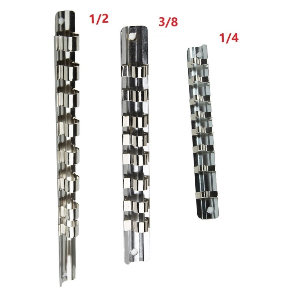 1Pc Socket Rack Holder 1/4 3/8 - Workshop Tools Store 评论和价格