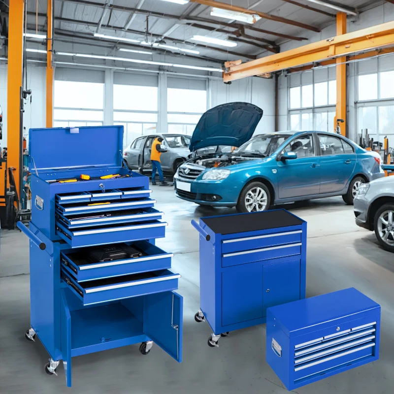 Heavy-Duty 8-Drawer Rolling To - Workshop Tools Organizer 评论和价格