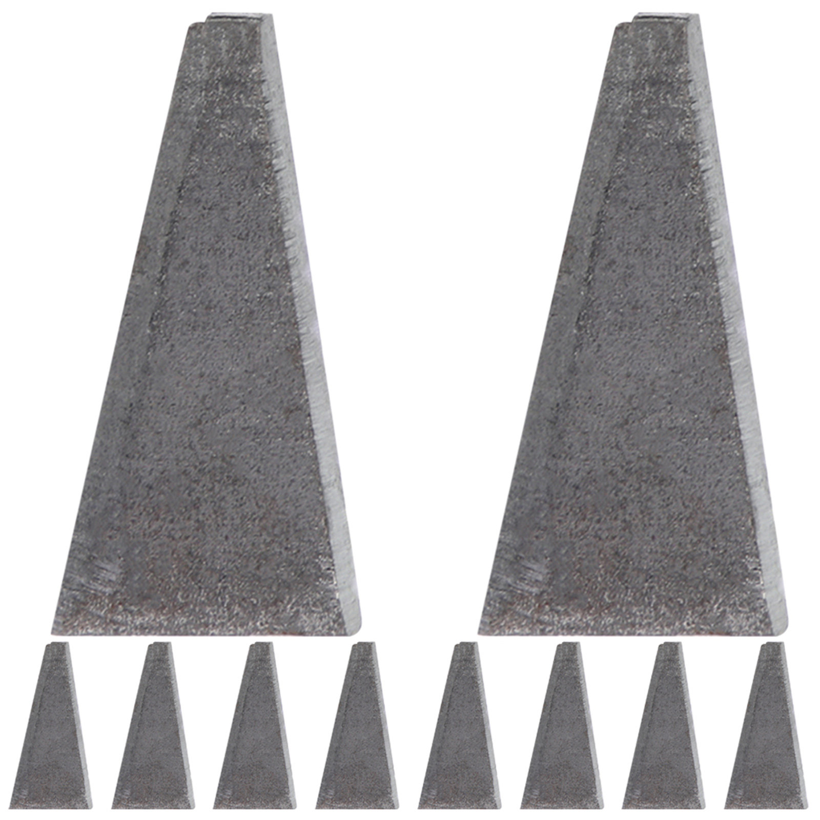 10pcs Axe Wedge Triangular Ham - Mallet Wood Carving 评论和价格