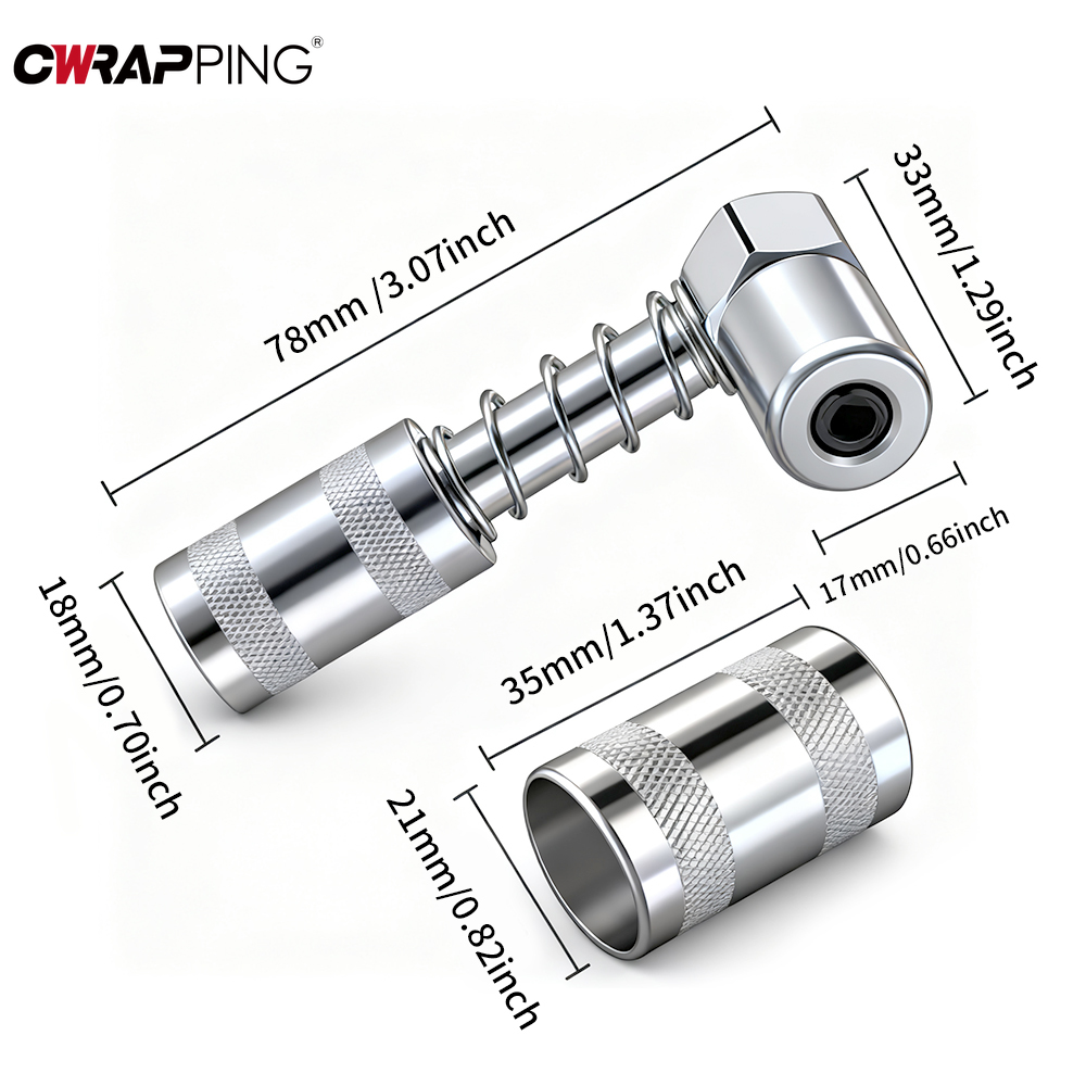 Grease Gun Adapter 90 Degree C - Workshop Tools Car 评论和价格