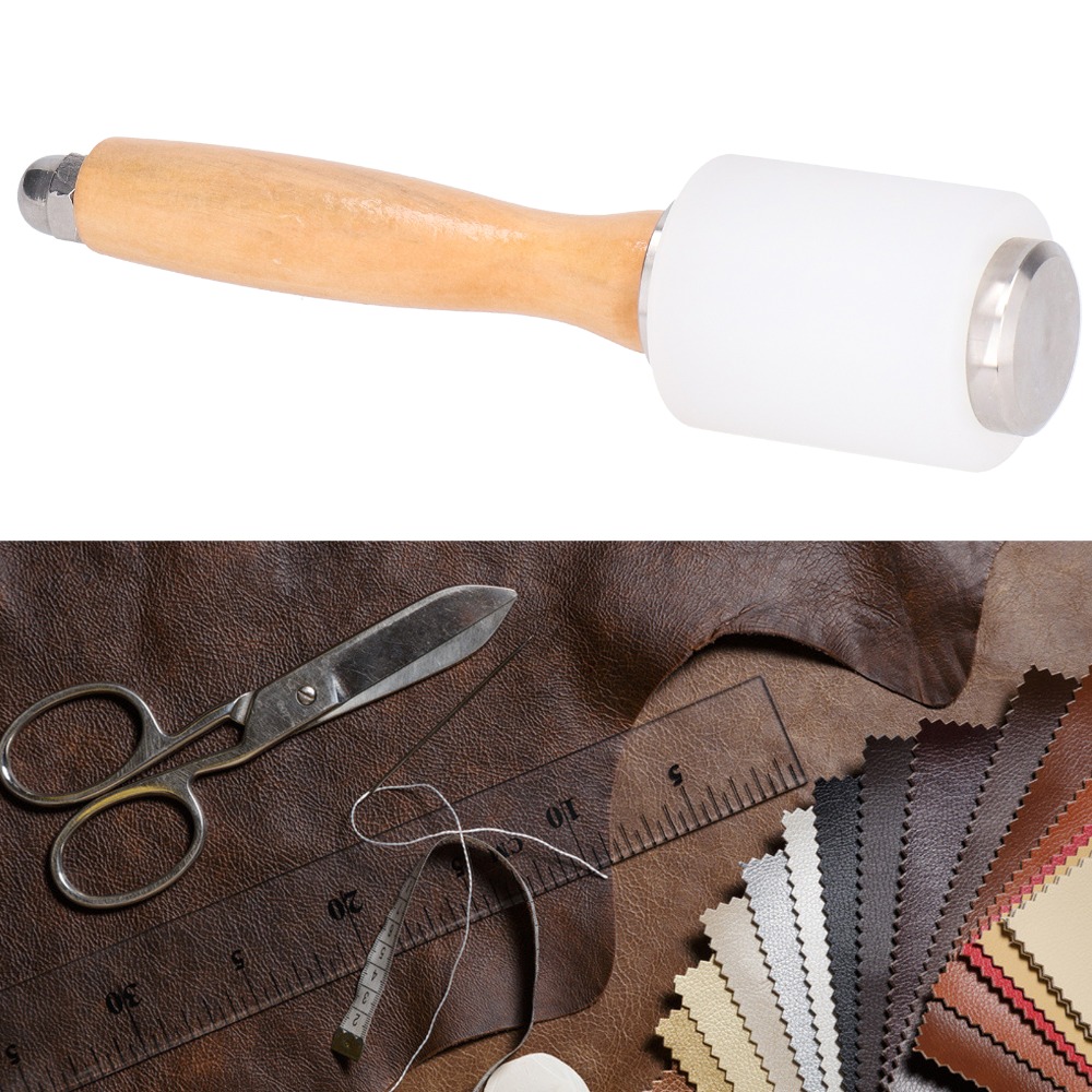 Multiple Materials Leather Car - Mallet Wood Carving 评论和价格