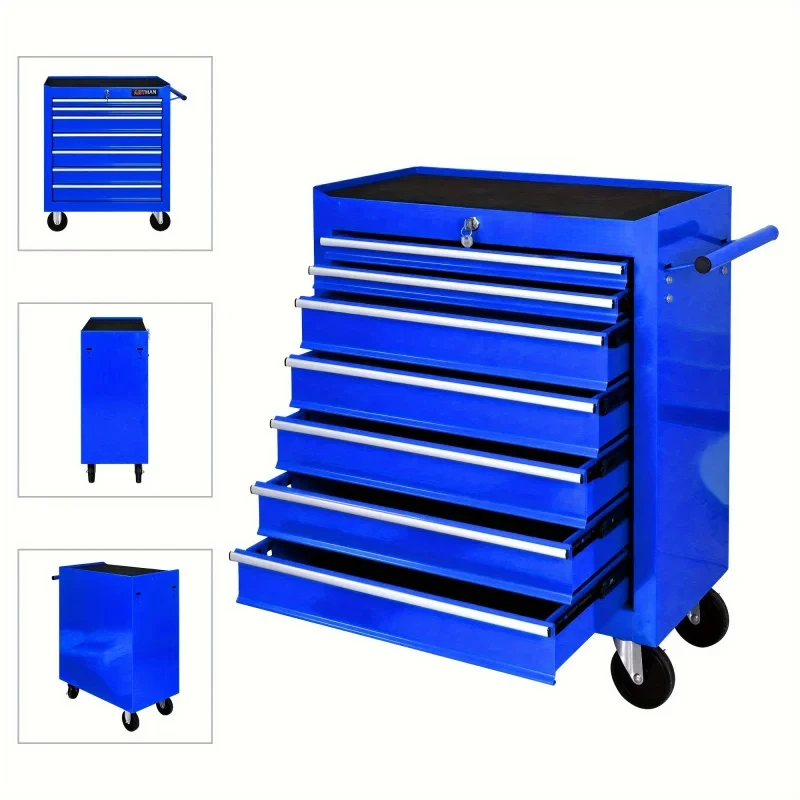 7 Drawers Blue Multifunctional - Workshop Tools Car 评论和价格