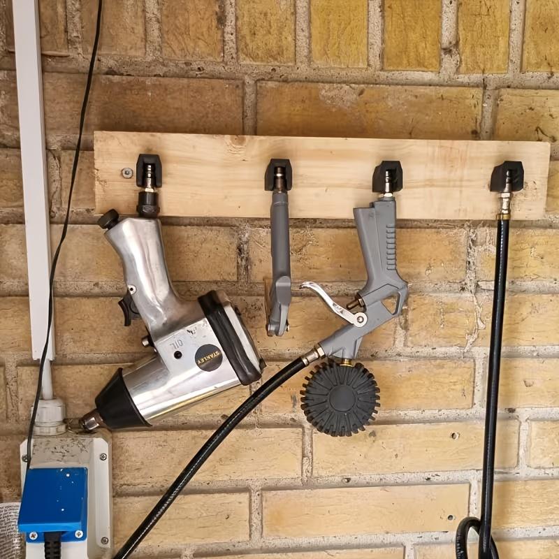 4Pcs Pneumatic Air Tool Wall M - Workshop Tools Organizer 评论和价格