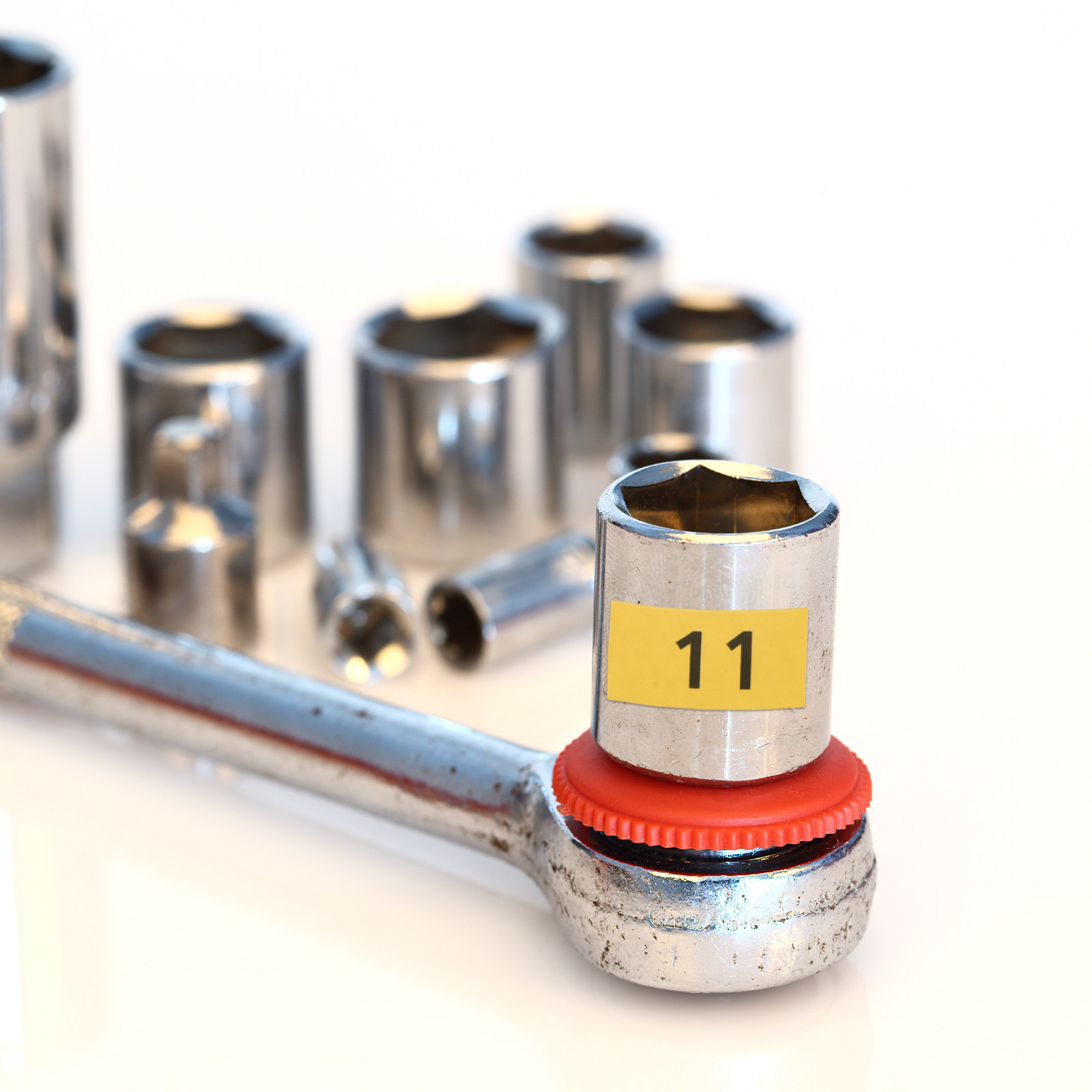 20Sheets Socket Wrench Sticker - Workshop Tools Organizer 评论和价格